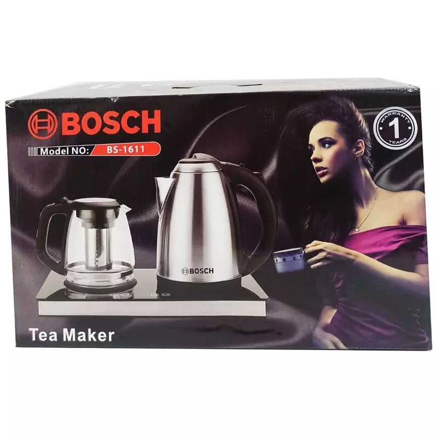 چای ساز حرفه ای کنار همی بوش مدل Bosch Tea Maker Model bs-1611